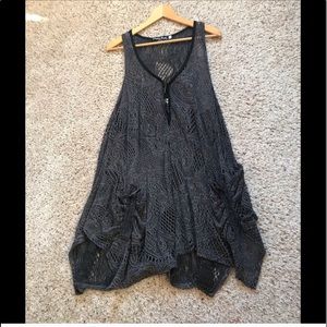 Pretty Angel lace swim coverup.